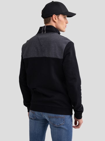 BIG STAR Sweatjacke in Schwarz