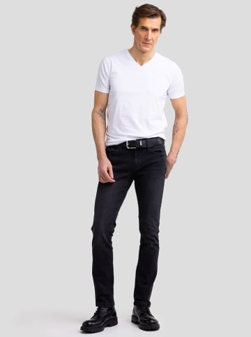 BIG STAR Dżinsy - Slim fit - w kolorze czarnym