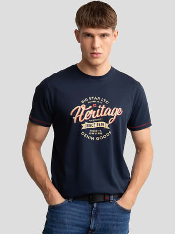 BIG STAR Shirt donkerblauw
