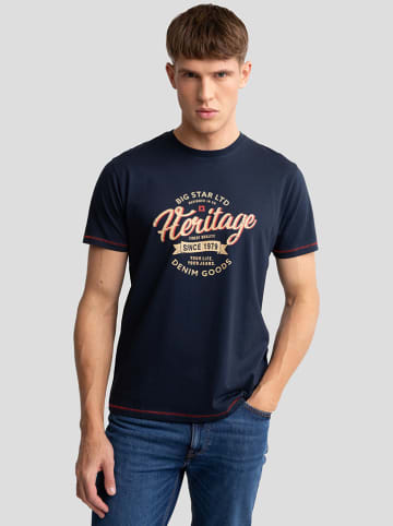 BIG STAR Shirt donkerblauw