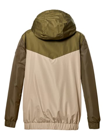 Killtec Functionele jas kaki/beige