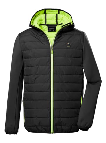 Killtec Hybridjacke  in Schwarz