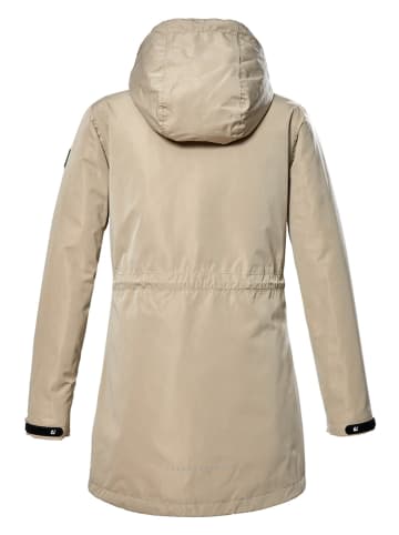 Killtec Parka funkcyjna w kolorze beżowym