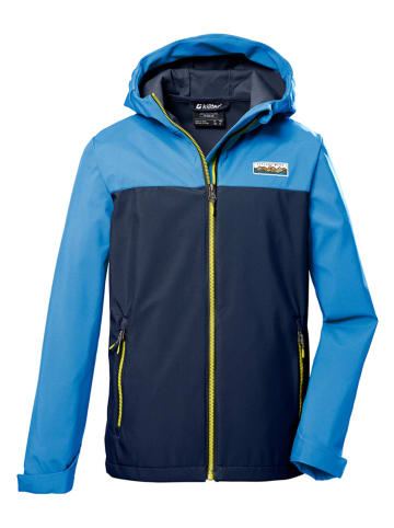 Killtec Softshelljacke  in Dunkelblau/ Blau