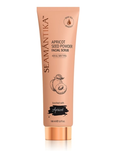 SEAMÁNTIKA Gesichtspeeling "Apricot Seed Powder - Apricot Seed", 100 ml