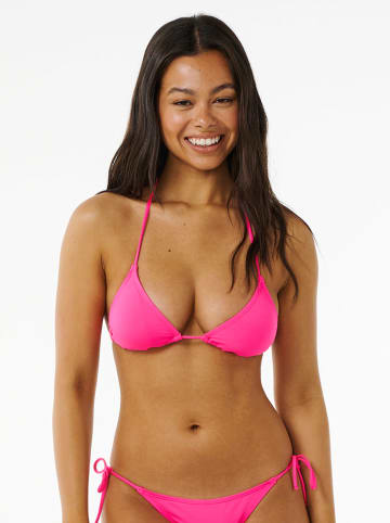 Rip Curl Biustonosz bikini w kolorze różowym