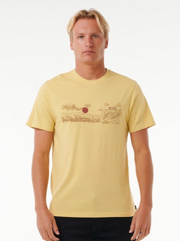 Rip Curl Koszulka w kolorze żółtym