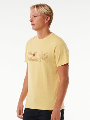Rip Curl Koszulka w kolorze żółtym