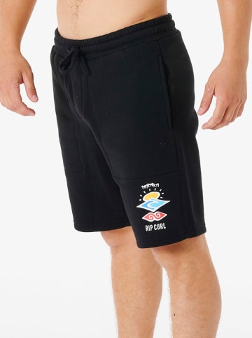 Rip Curl Szorty dresowe w kolorze czarnym