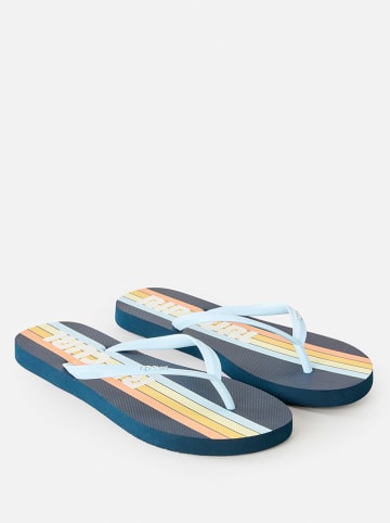 Rip Curl Teenslippers donkerblauw/geel