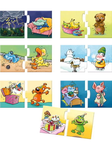 Die Spiegelburg 14tlg. Puzzle-Set "Wer fühlt was? Die Lieben Sieben" - ab 2 Jahren