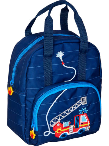 Die Spiegelburg Rucksack "Feuerwehr (Wenn ich mal groß bin)" in Blau - (L)22 cm - (B)26 cm
