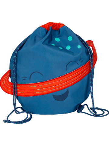 Die Spiegelburg Sportbeutel "Planeten - Kleine Freunde" in Blau - (L)43 x (B)31 cm