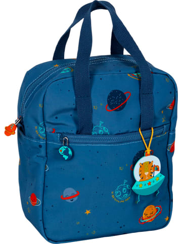 Die Spiegelburg Rucksack "Planeten - Kleine Freunde" in Blau - (L)20 cm - (B)25 cm