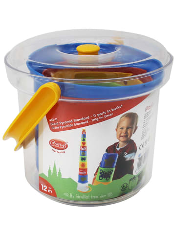 GOWI 12tlg. Stapelpyramide "Giant Standard" - ab 12 Monaten