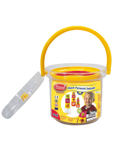 GOWI 12tlg. Stapelpyramide "Giant Deluxe" - ab 12 Monaten