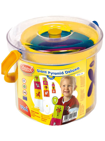 GOWI 12tlg. Stapelpyramide "Giant Deluxe" - ab 12 Monaten