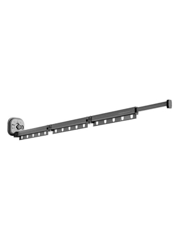 Kitchen Move Wäschestange "Python" in Anthrazit - (L)125 cm
