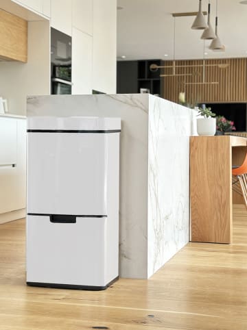 Kitchen Move Sensor-Mülleimer "Narvik" in Weiß