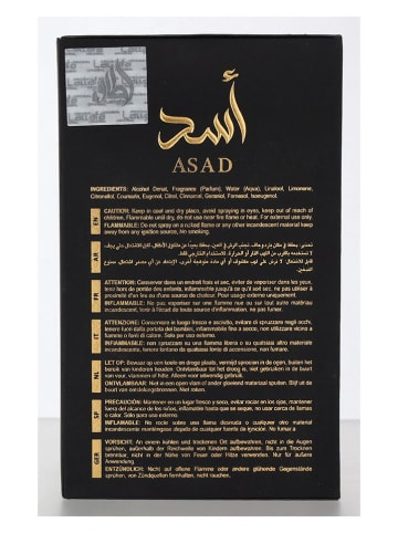 Lattafa Asad - eau de parfum, 100 ml