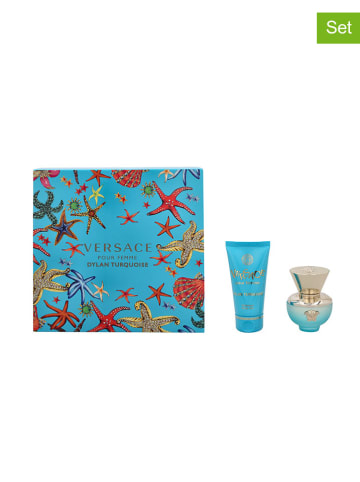 Versace 2tlg. Set: "Dylan Turquoise" - EdT und Körpergel