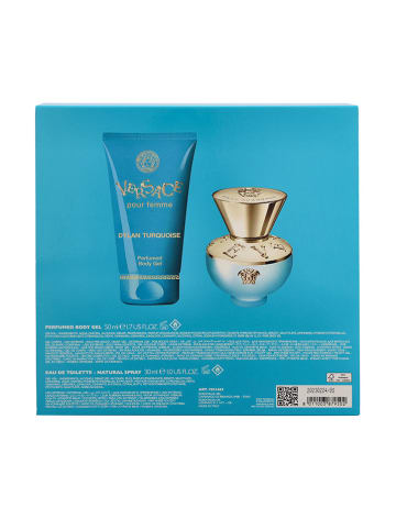 Versace 2-delige set: "Dylan Turquoise" - eau de toilette en lichaamsgel