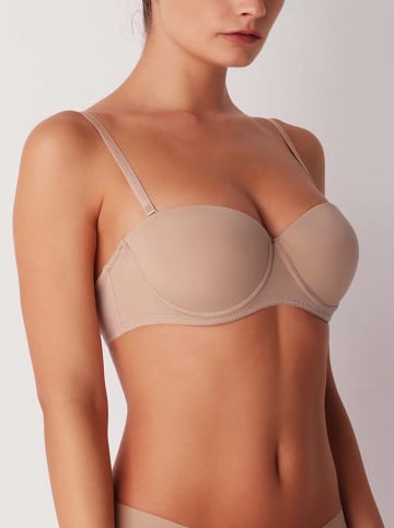 COTONELLA Balconette-BH in Beige