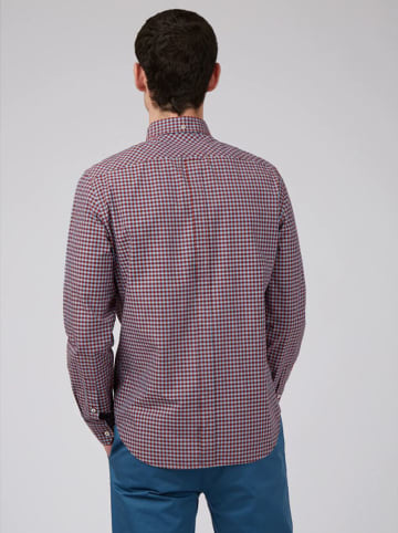 Ben Sherman Koszula w kolorze czerwono-niebieskim
