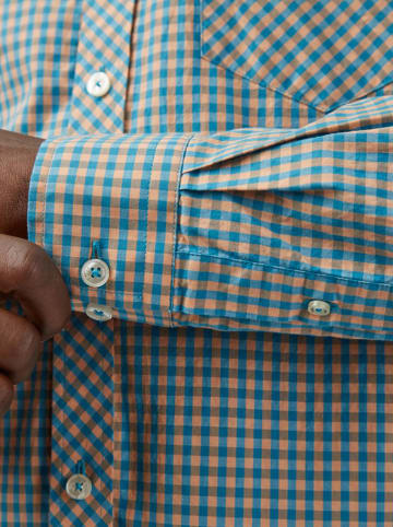 Ben Sherman Koszula w kolorze błękitno-pomarańczowym
