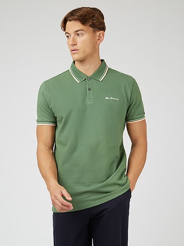 Ben Sherman Poloshirt in Grün