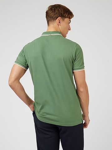 Ben Sherman Koszulka polo w kolorze zielonym