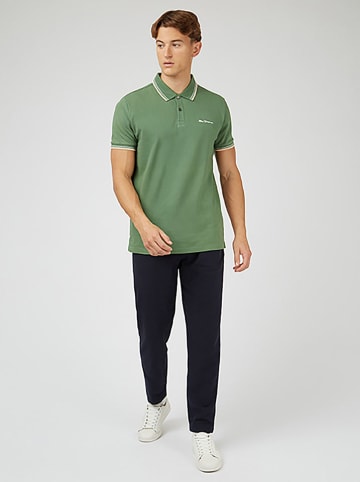 Ben Sherman Koszulka polo w kolorze zielonym