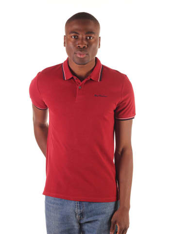 Ben Sherman Koszulka polo w kolorze czerwonym