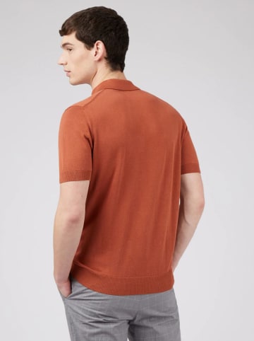Ben Sherman Koszulka polo w kolorze pomarańczowym