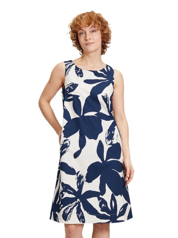 CARTOON Kleid in Weiß/ Dunkelblau