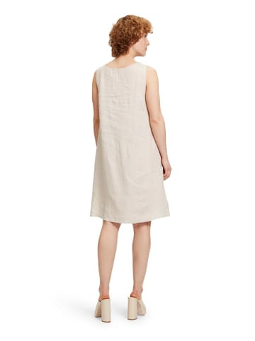 CARTOON Leinen-Kleid in Creme
