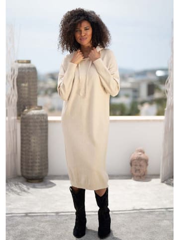 miss goodlife Sweatkleid in Beige