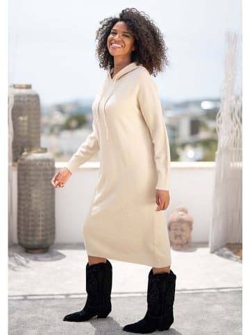 miss goodlife Sweatkleid in Beige