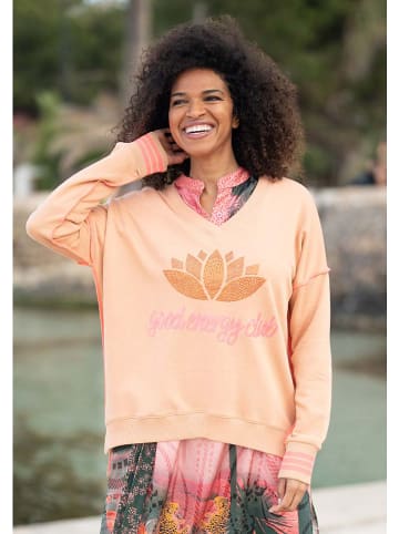 miss goodlife Sweatshirt in Orange