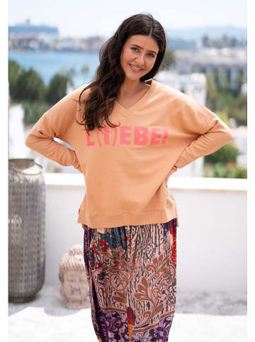 miss goodlife Sweatshirt in Orange