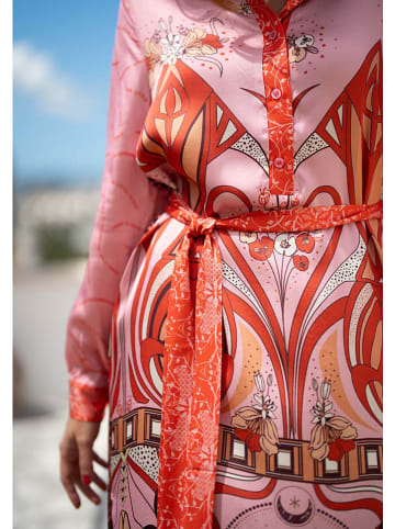 miss goodlife Kleid in Rot/ Rosa