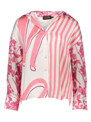 miss goodlife Blouse roze/wit