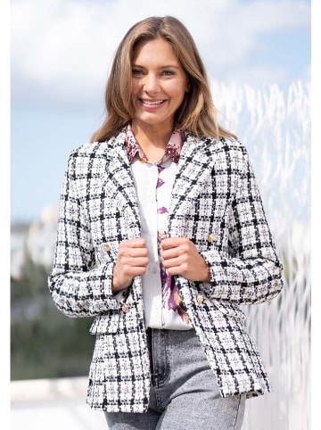miss goodlife Blazer in Schwarz/ Weiß