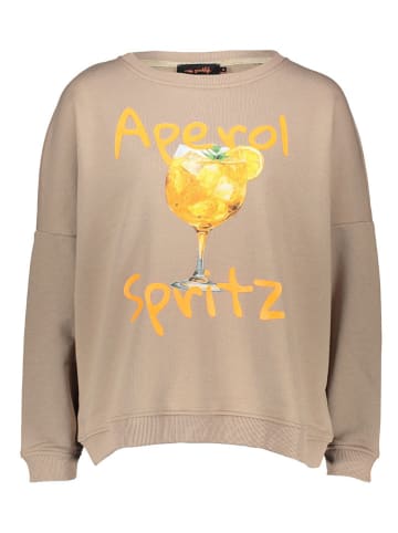 miss goodlife Sweatshirt in Beige