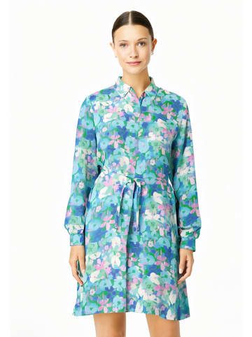 miss goodlife Kleid in Blau/ Grün