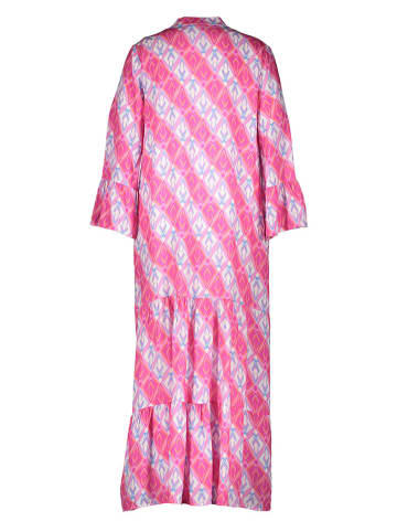 miss goodlife Kleid in Hellblau/ Pink