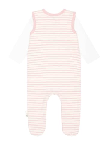 Steiff 2tlg. Outfit in Weiß/ Rosa