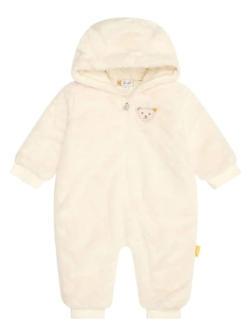 Steiff Fleeceoverall in Creme