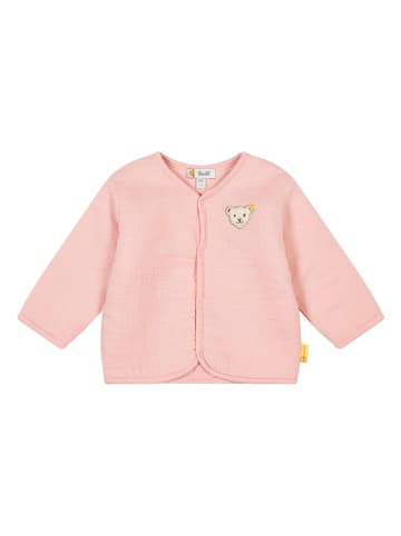 Steiff Sweatjacke in Rosa