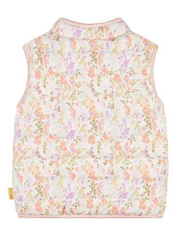 Steiff Steppweste in Creme/ Bunt